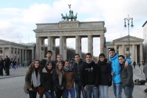 Gracias a la situación geografica de la ciudad en la que reside, Ana ha podido viajar a otras ciudades como Berlín. 