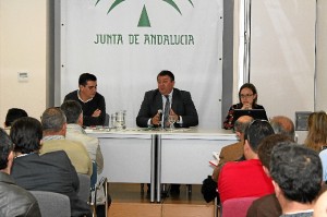 El delegado Eduardo Muñoz ha inaugurado las jornadas.