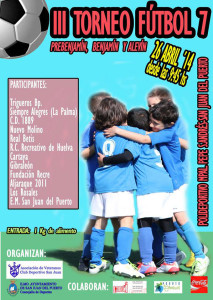 Cartel del torneo que tebdrá lugar en San Juan del Puerto.