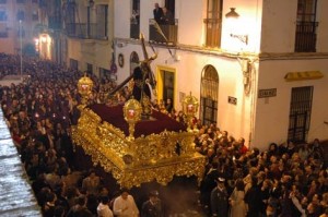 El Señor de Pasión por la Plaza San Pedro