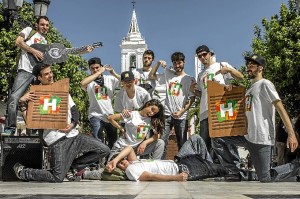 Grupo de street dance en Almonte. 