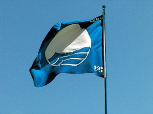 Bandera azul.