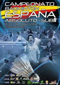 Cartel anunciador del Campeonato de España que tendrá lugar en Jaén..