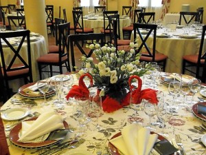 El hotel también es un estupendo centro de celebraciones. 