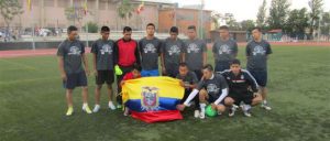 Los Huracanes de Ecuador, ganador del torneo en Lepe en su edición anterior.