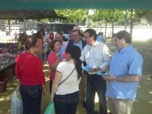 Los populares han realizado campaña en la Sierra. 