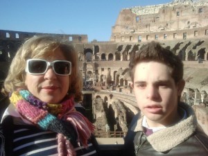 Carmen y Fernando, en un viaje reciente. 