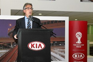 Emilio Herrera, director general de Kia. 