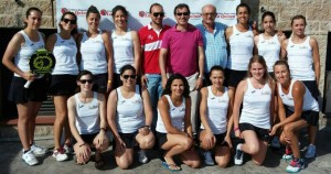 Componentes del equipo femenino de La Volea.