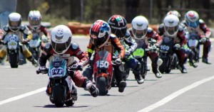 Espectáculo de primer nivel en el kartódromo de Cartaya. / Foto: Radio Cartaya.