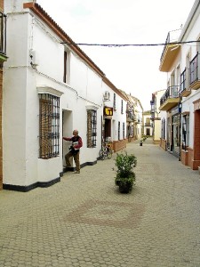 Calle Real de Niebla. / Foto: Fotoespacios. 