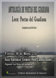 Cartel Antología de Poetas del Guadiana.