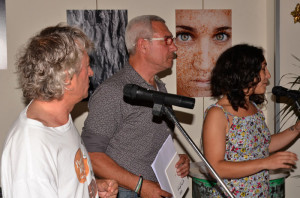 Un momento de la presentación de 'Nocturno y otros poemas'./FOTO: José Luis Rua. 