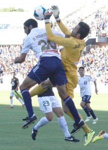 El Recre se tuvo que sobreponer al penalti marrado por Morcillo. / Foto: Josele Ruiz.