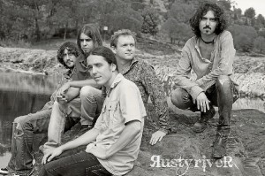 Los integrantes del grupo Rusty River. 