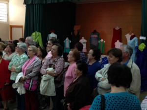 Participantes del programa de Cultura en los Barrio en la semana cultural de Las Palmeras.