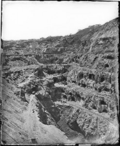 Vista de Minas de Riotinto, por Laurent. / Foto. iPCE. 