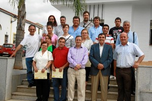 Clausura del taller de empleo de Paymogo. 