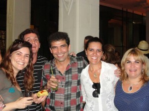 El actor Vladimir Cruz, en la inauguración de la muestra en La Habana. 