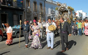 Salida de la Hermandad de San Juan. 