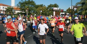 Imagen de la Media Maratón de Cartaya del año pasado.