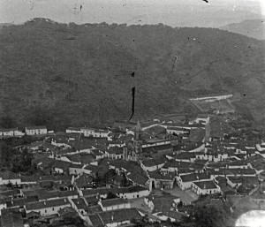 Panorámica de Alájar. 