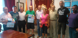 Un momento de la presentación en Aracena de la 'Noche Blanca del Deporte'.