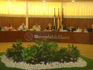 Consejo de Gobierno de la Universidad de Huelva.