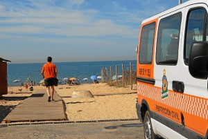 Una imagen de las playas de Mazagón.