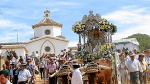 Despedida en la ermita de Montemayor.