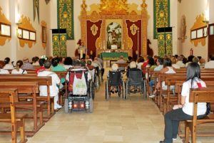 Encuentro de usuarios y auxiliares de ayuda a domicilio de Cartaya.