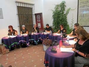 Grupo Lectura Aula de Teatro de la UHU. 