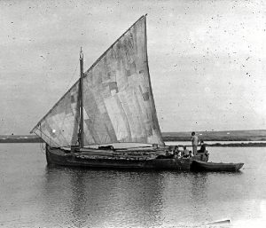 Una bella panorámica de la Ría de Huelva. 