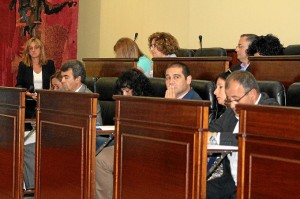 Diversas mociones han generado el debate en el pleno. / Foto: Moisés Núñez. 