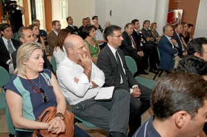 El director de HBN, Ramón Fernández Beviá, estuvo presente en el acto. 