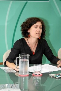 La delegada territorial de Fomento y Vivienda, María Villaverde, ha explicado que este cambio. / Foto: Moisés Núñez. 