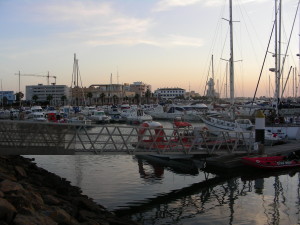 Puerto de Isla Cristina.