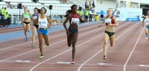 En los 400 metros femeninos se impuso Aauri Lorena Bokesa. / Foto: Josele Ruiz.