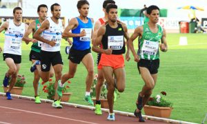 Emilio Martín fue noveno en la prueba de los 5.000 metros. / Foto: Josele Ruiz.