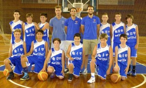 Maristas de Huelva, campeón provincial de minibasket en categoría masculina. / Foto: www.fabhuelva.org.