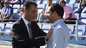 José Luis Oltra ya es nuevo entrenador del Recre en sustitución de Sergi Barjuan. / Foto: Josele Ruiz.