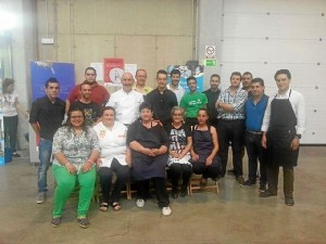 Participantes de la segunda edición del 'Aracena Sabor'.