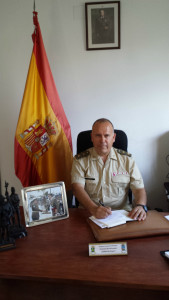 Salvador Rosell, responsable de la Comandancia de Huelva.