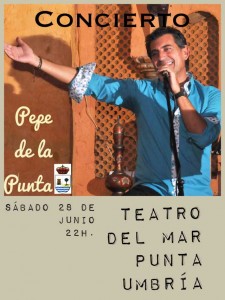 Cartel del concierto.