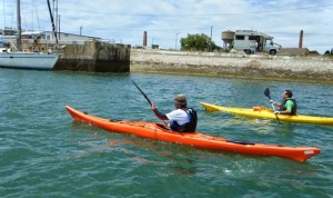 Atractiva prueba náutica en Ayamonte.