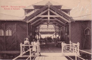 Entrada al Balneario del Odiel. / FUENTE: www.juntadeandalucia.es