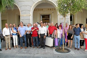 Fin del encierro de la Plataforma. 