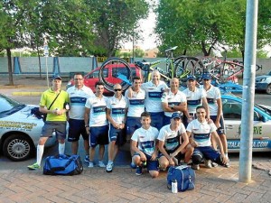 Equipo ciclista Monferve-La Palma.