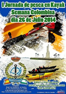 Cartel del concurso de pesca.