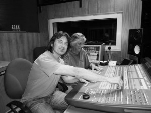 Quique y Mike, en el estudio.